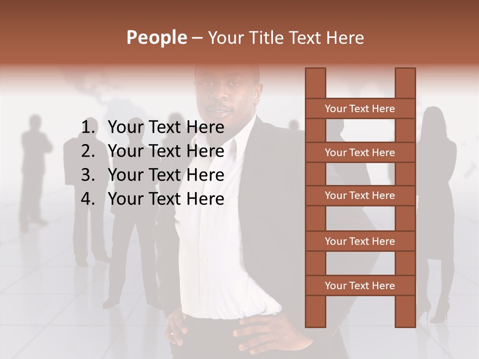 Crew Smile White PowerPoint Template