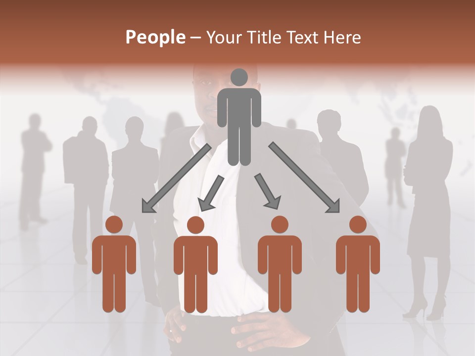 Crew Smile White PowerPoint Template