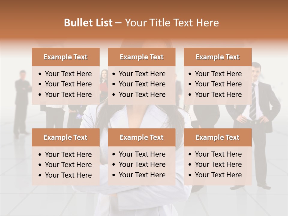 Collaborate Globe Suit PowerPoint Template