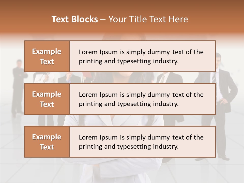 Collaborate Globe Suit PowerPoint Template