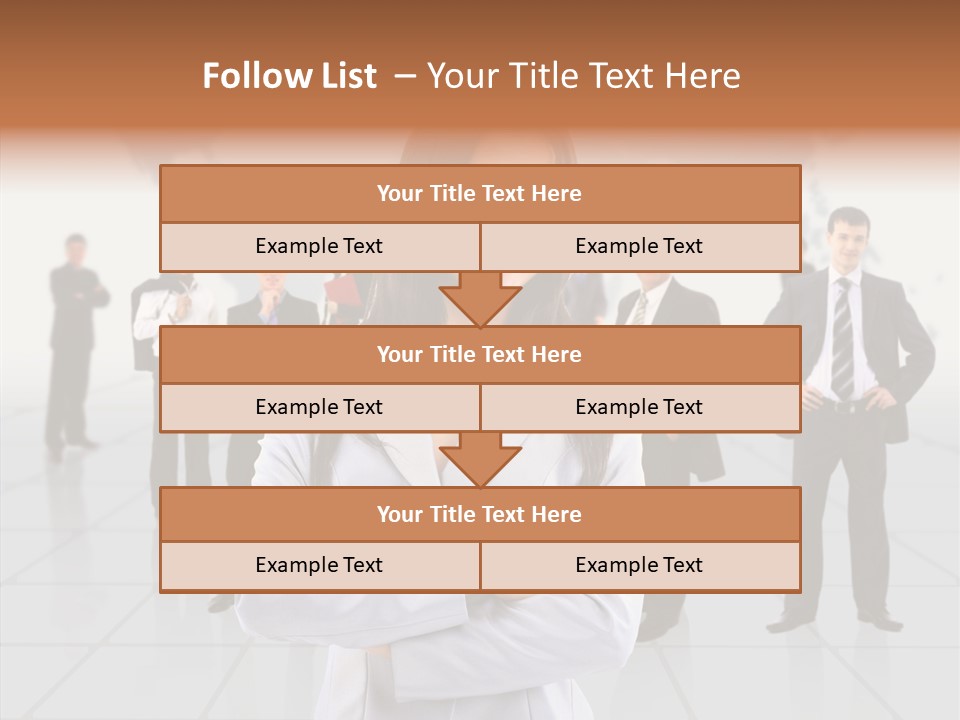 Collaborate Globe Suit PowerPoint Template