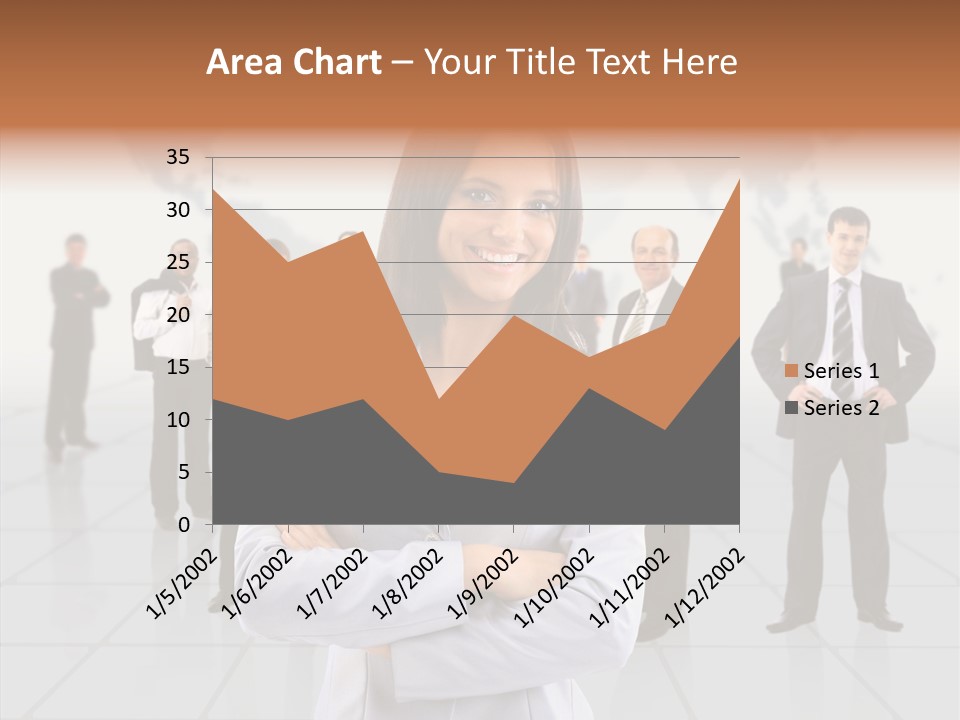 Collaborate Globe Suit PowerPoint Template