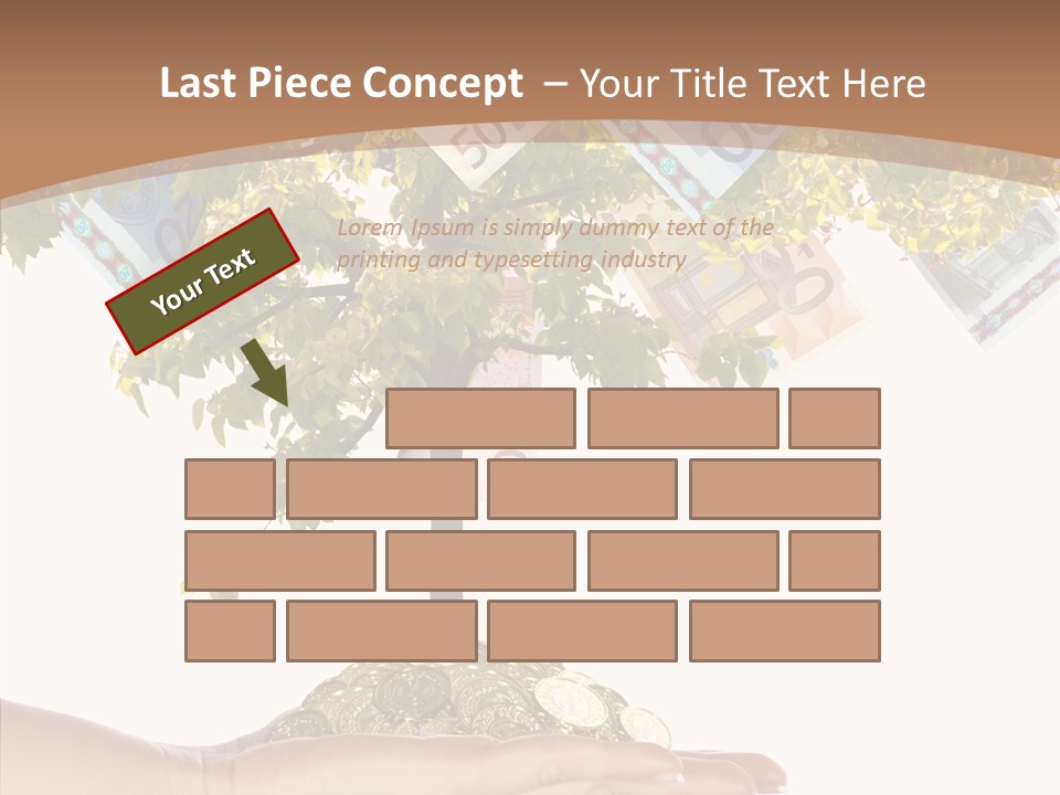 Vacation Recreation Flag PowerPoint Template