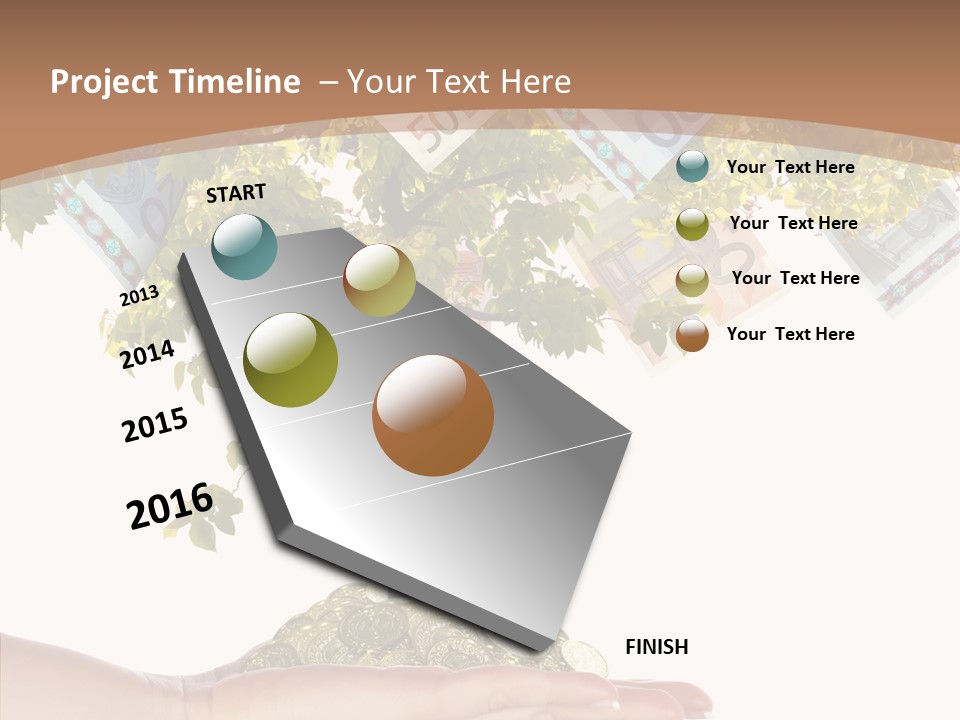 Vacation Recreation Flag PowerPoint Template
