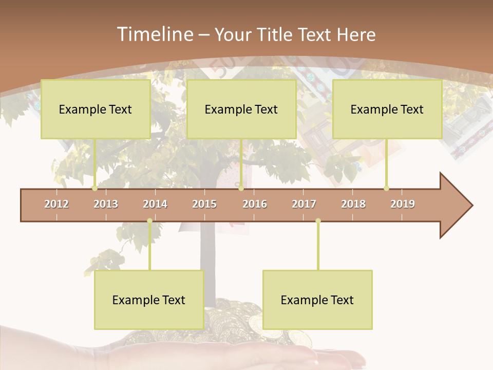 Vacation Recreation Flag PowerPoint Template