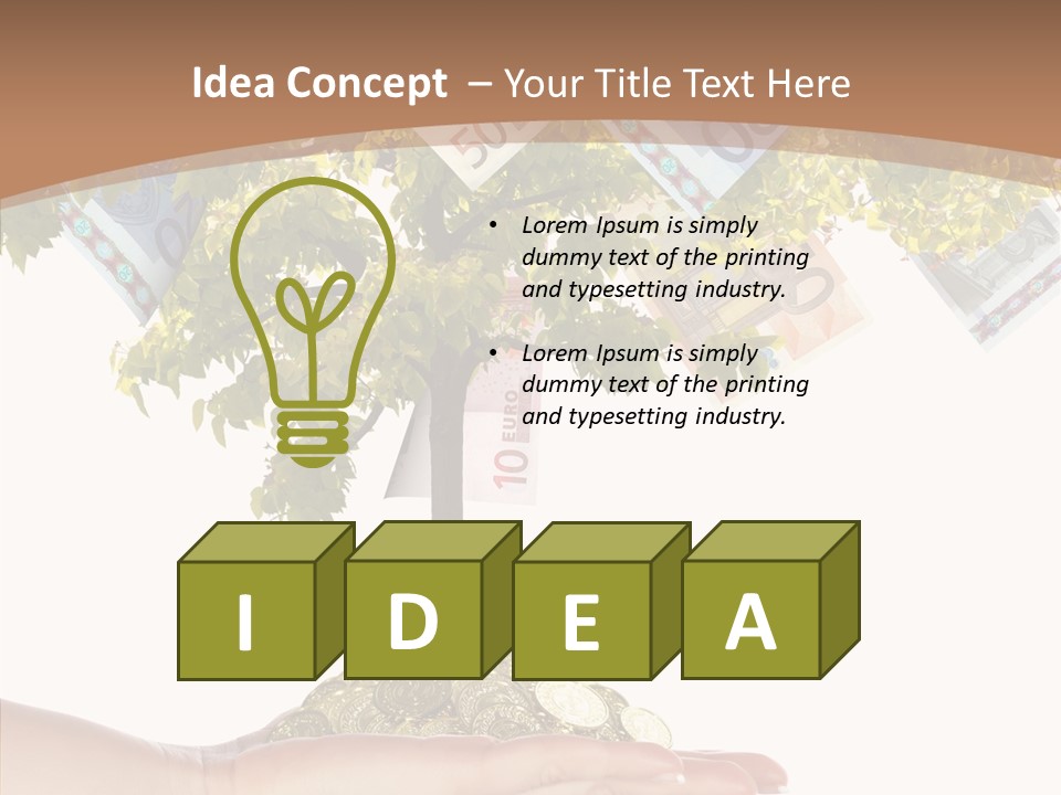 Vacation Recreation Flag PowerPoint Template