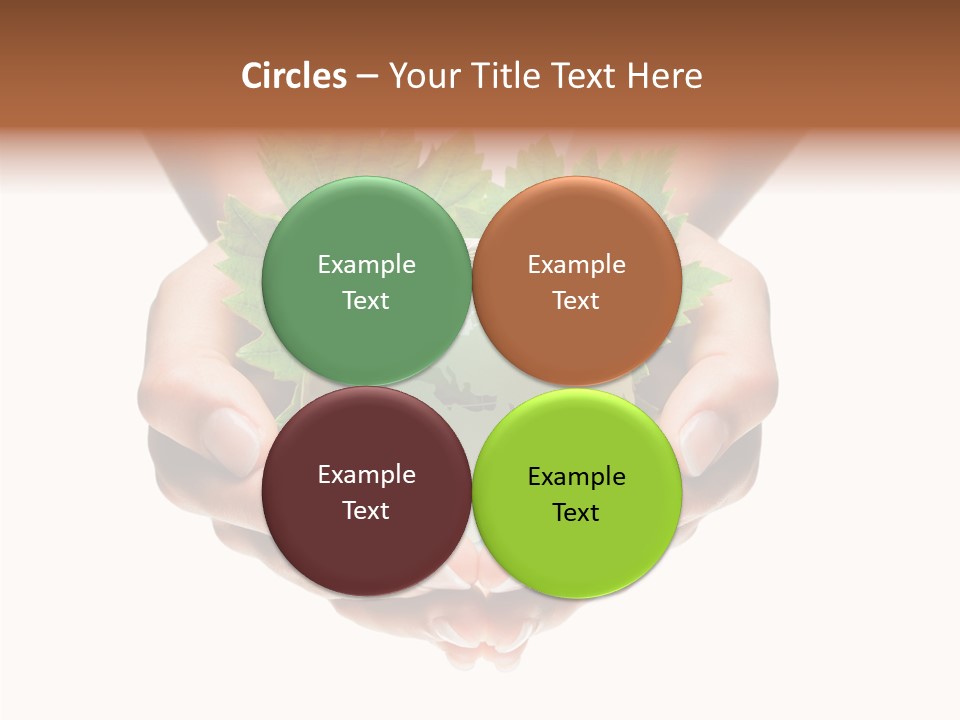 World Natural Round PowerPoint Template