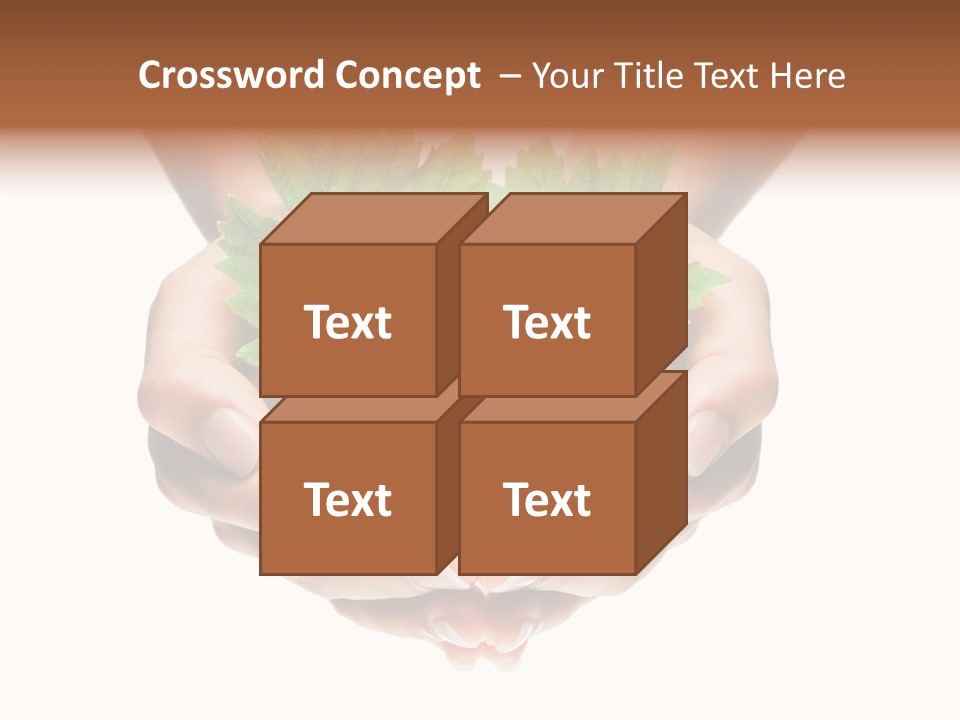 World Natural Round PowerPoint Template