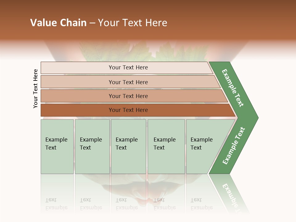 World Natural Round PowerPoint Template