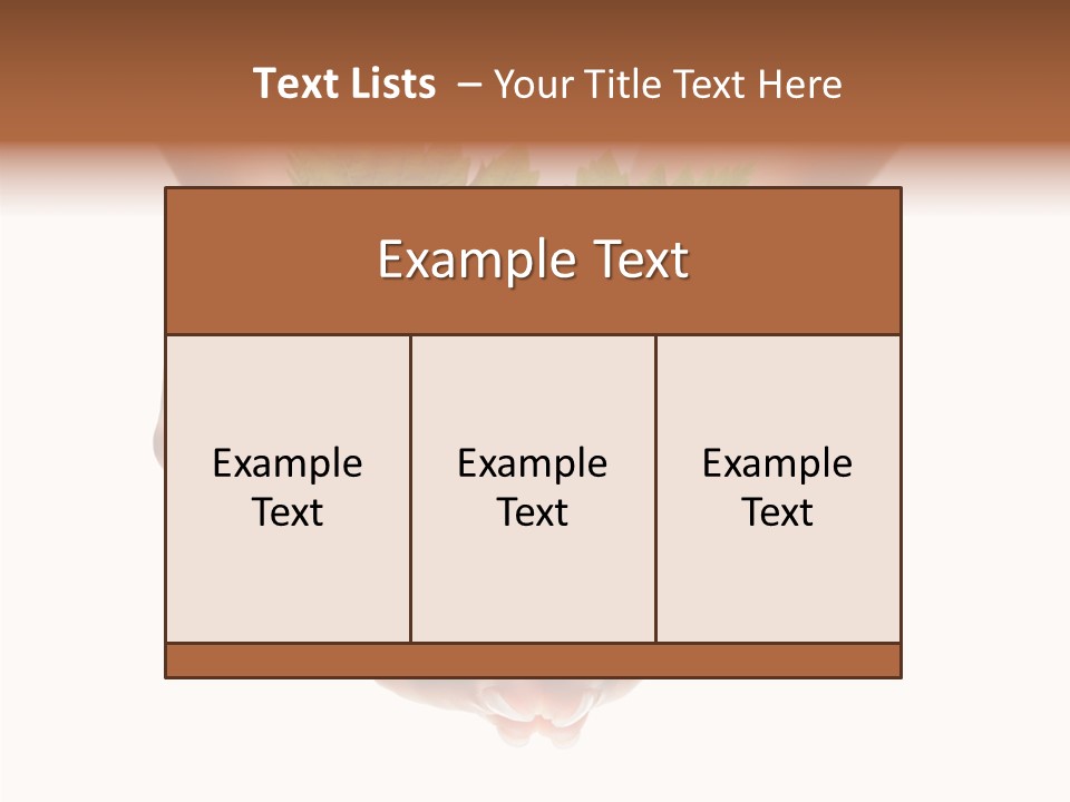 World Natural Round PowerPoint Template
