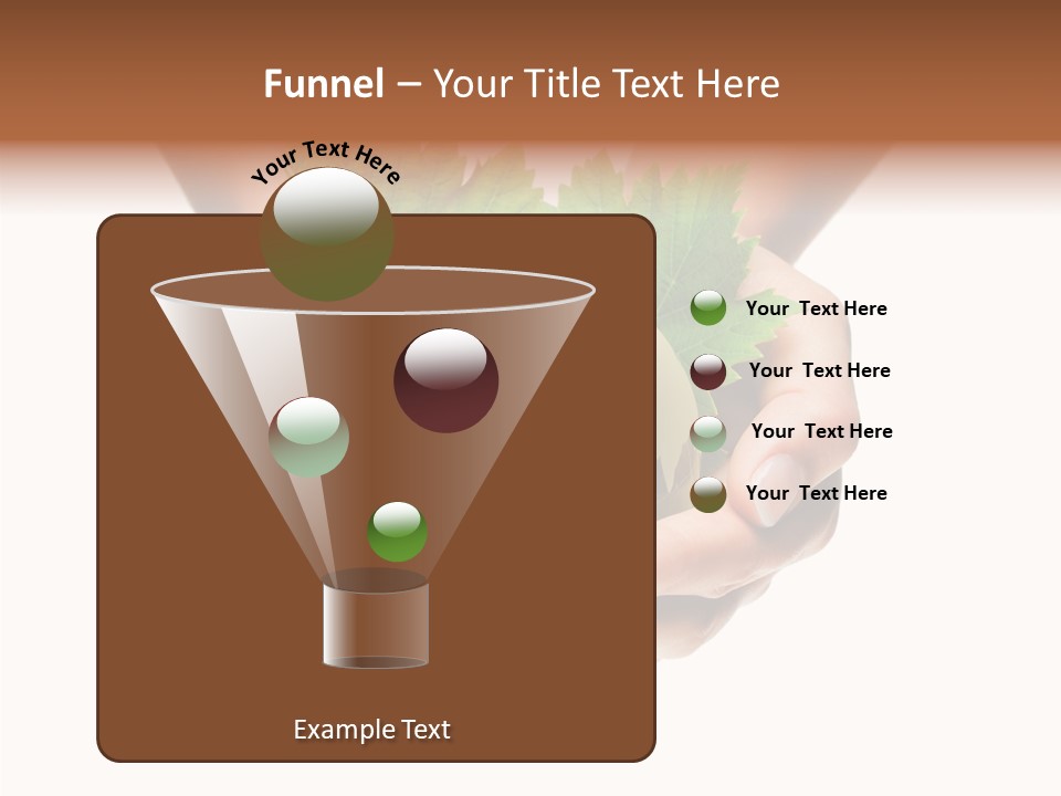 World Natural Round PowerPoint Template