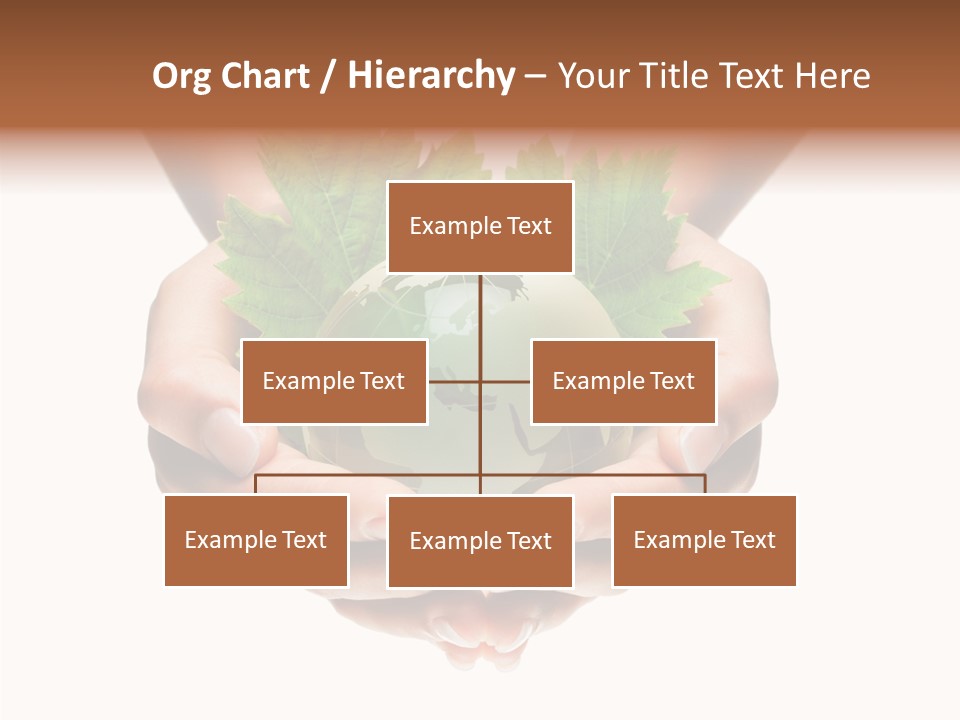 World Natural Round PowerPoint Template