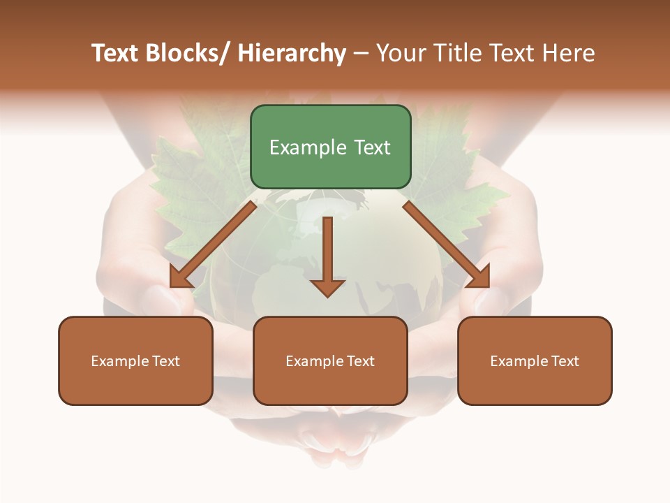 World Natural Round PowerPoint Template