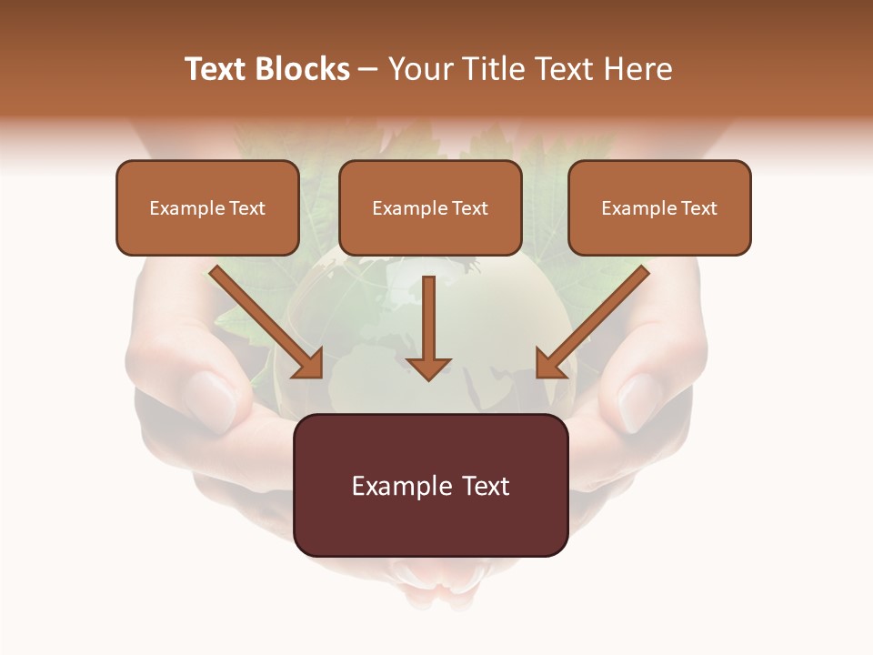 World Natural Round PowerPoint Template