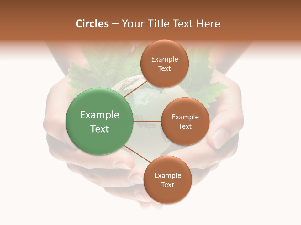 World Natural Round PowerPoint Template