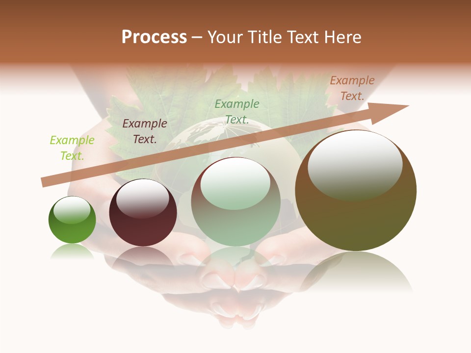 World Natural Round PowerPoint Template