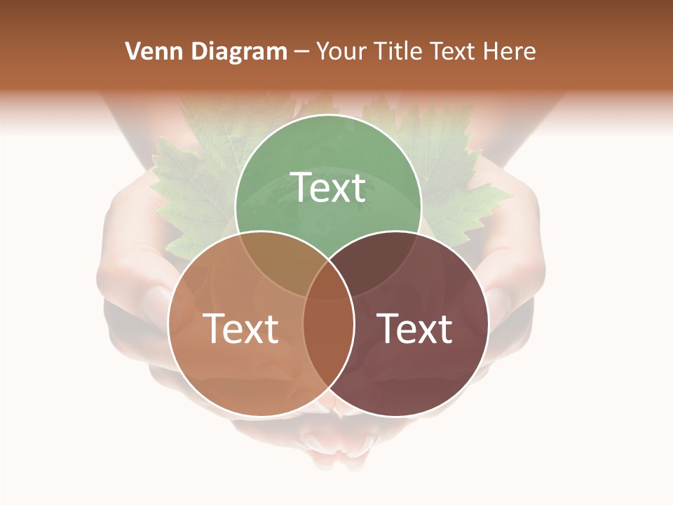 World Natural Round PowerPoint Template