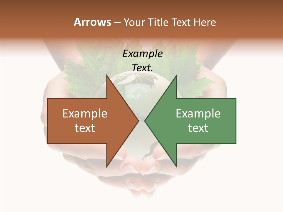 World Natural Round PowerPoint Template