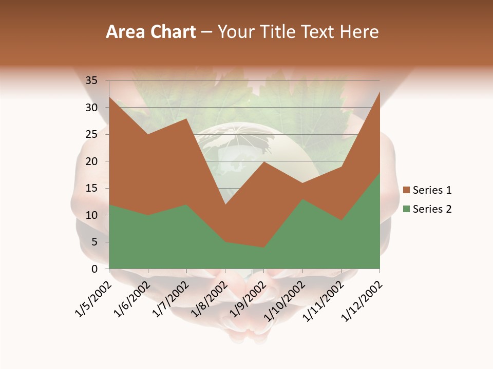 World Natural Round PowerPoint Template