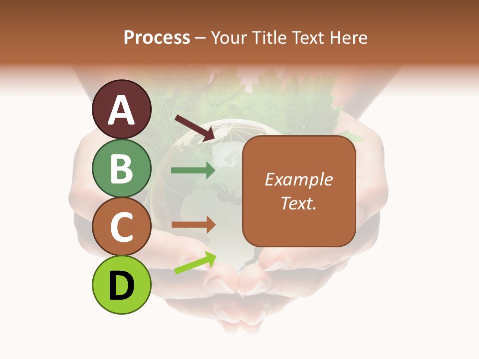 World Natural Round PowerPoint Template