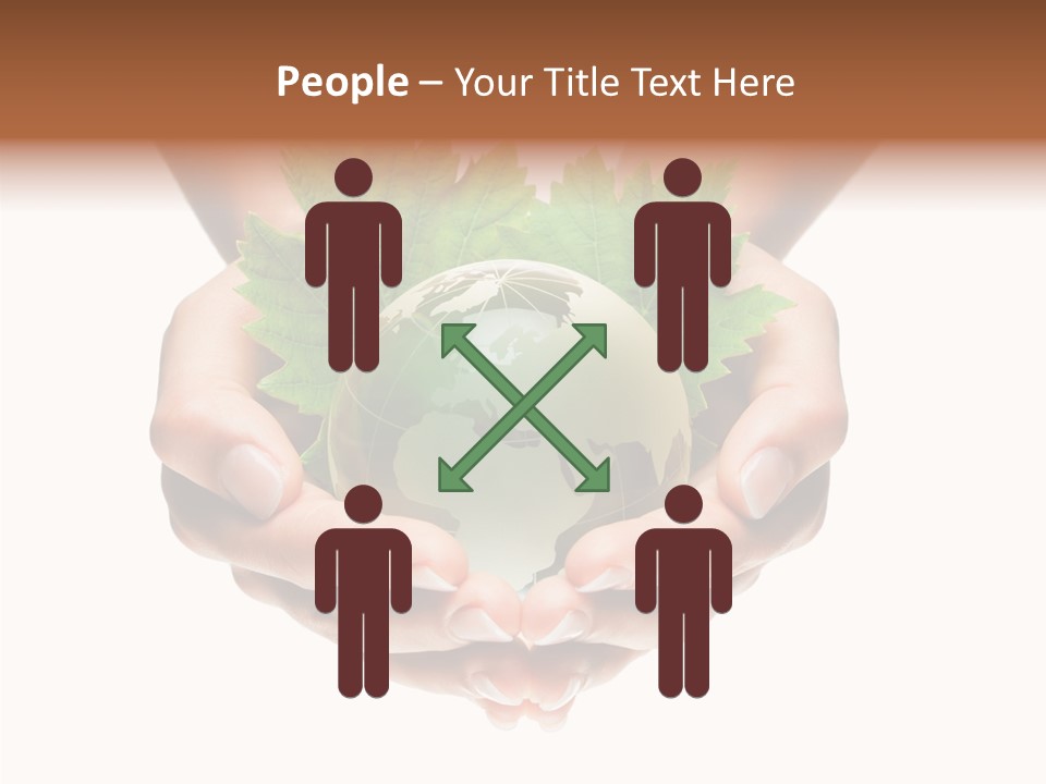 World Natural Round PowerPoint Template