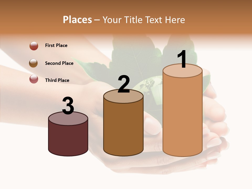 Leaf Background Depression PowerPoint Template