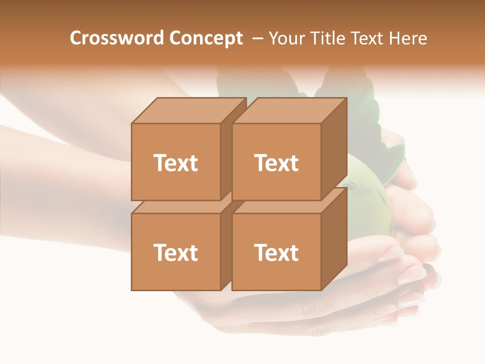 Leaf Background Depression PowerPoint Template