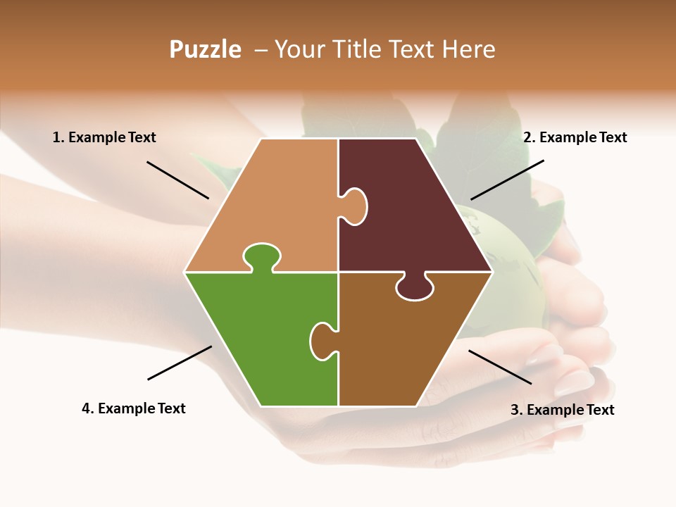 Leaf Background Depression PowerPoint Template