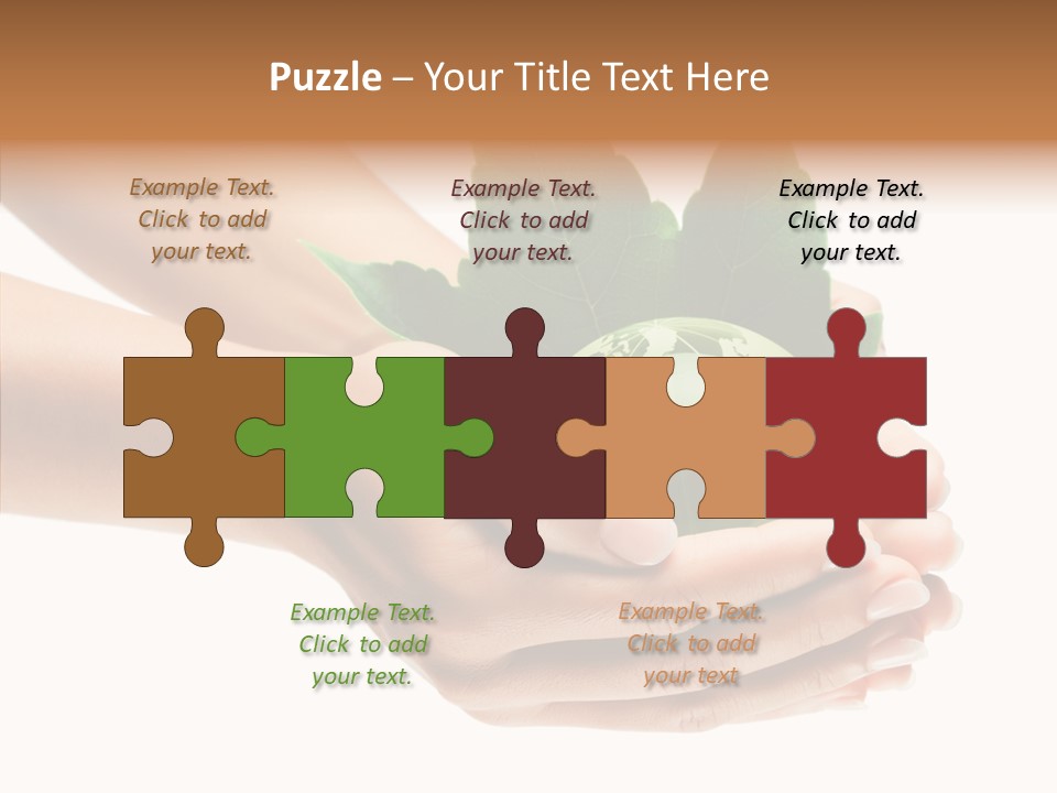 Leaf Background Depression PowerPoint Template