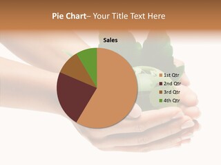 Leaf Background Depression PowerPoint Template