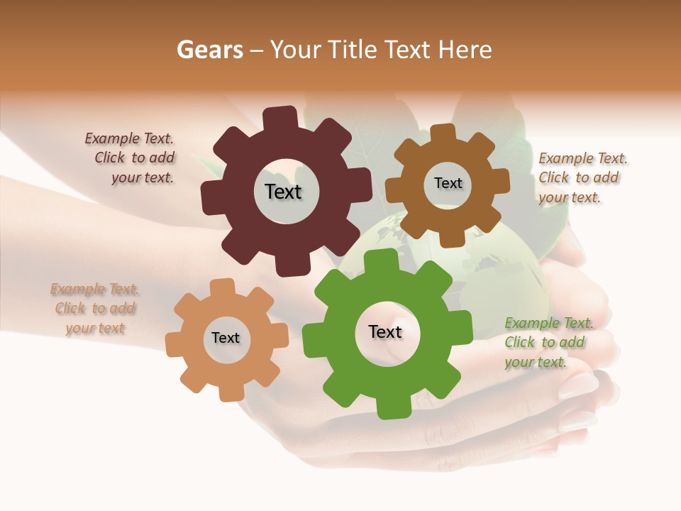 Leaf Background Depression PowerPoint Template