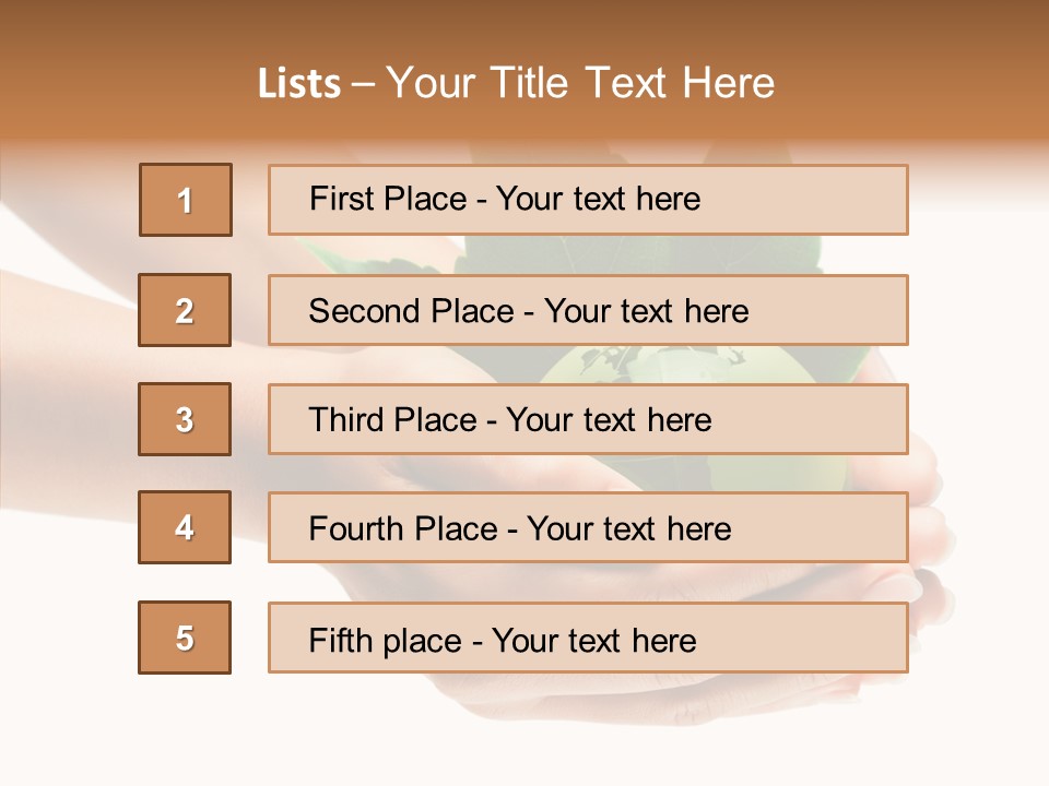 Leaf Background Depression PowerPoint Template