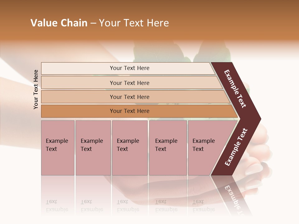 Leaf Background Depression PowerPoint Template
