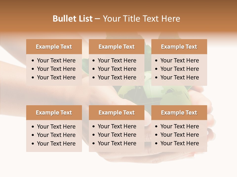 Leaf Background Depression PowerPoint Template