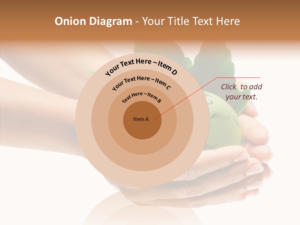 Leaf Background Depression PowerPoint Template
