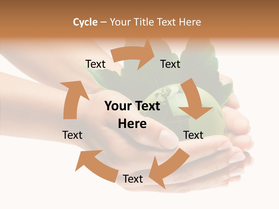 Leaf Background Depression PowerPoint Template