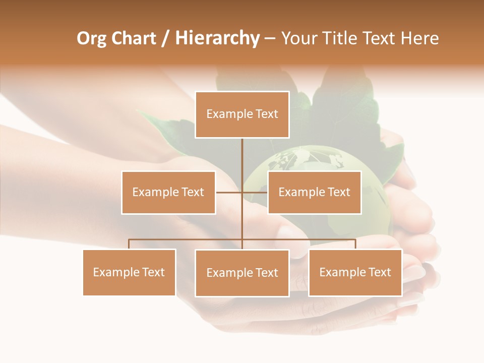 Leaf Background Depression PowerPoint Template