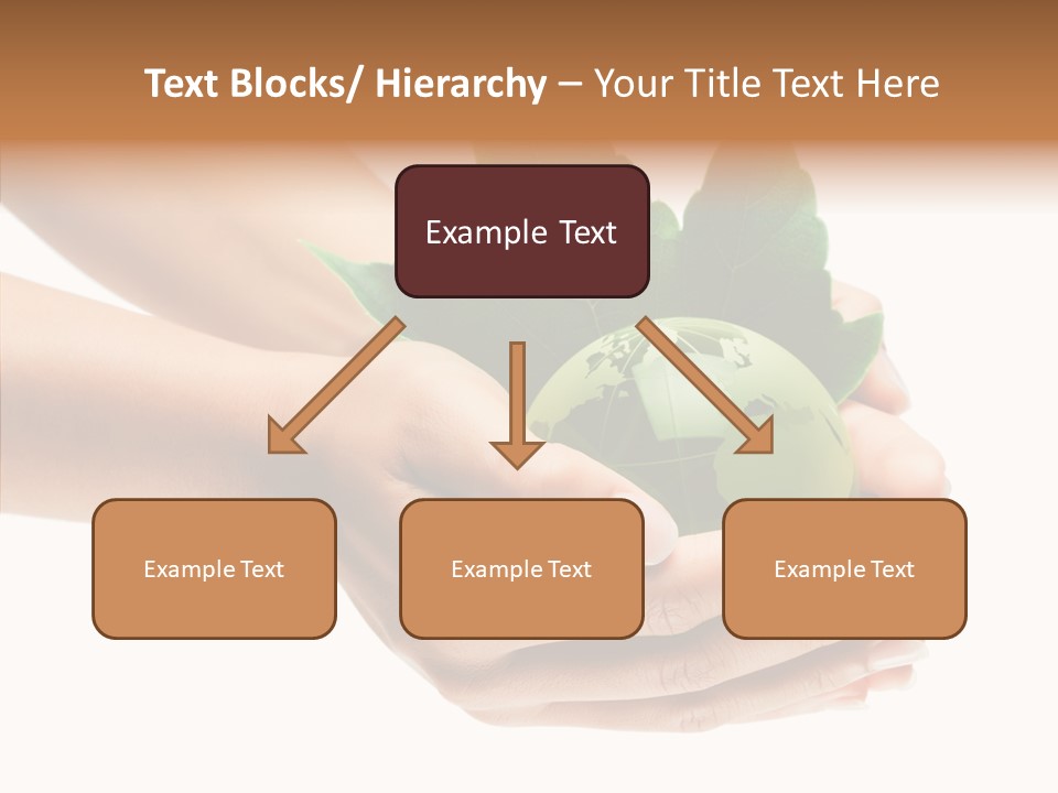 Leaf Background Depression PowerPoint Template