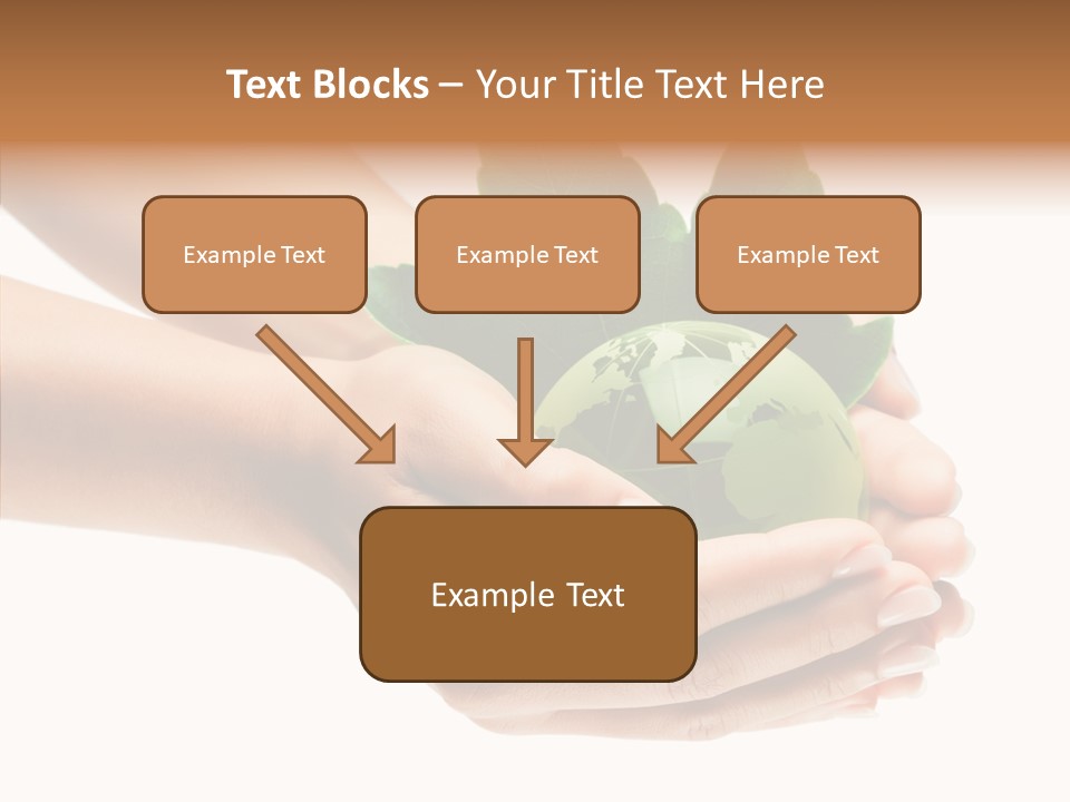 Leaf Background Depression PowerPoint Template