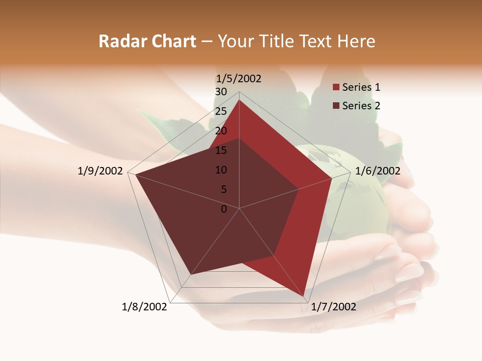 Leaf Background Depression PowerPoint Template