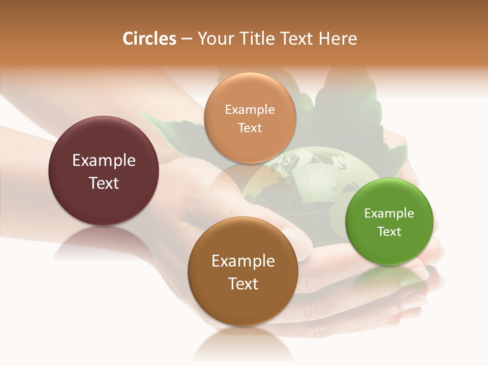 Leaf Background Depression PowerPoint Template