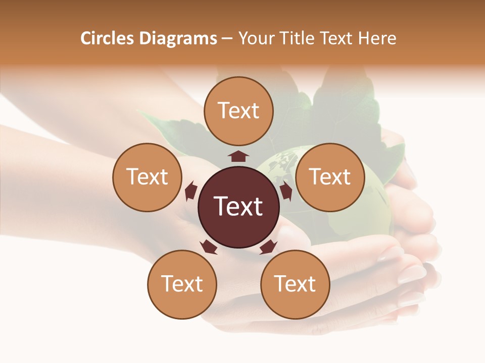 Leaf Background Depression PowerPoint Template