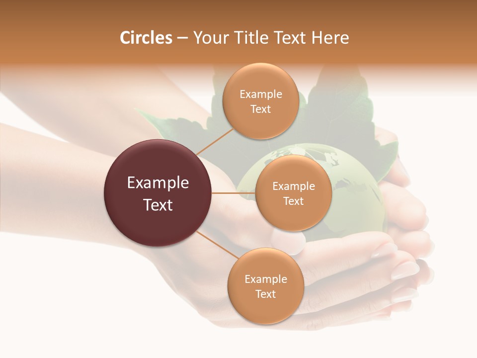 Leaf Background Depression PowerPoint Template