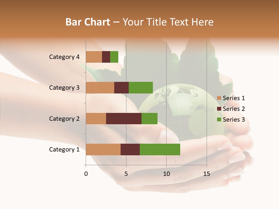 Leaf Background Depression PowerPoint Template