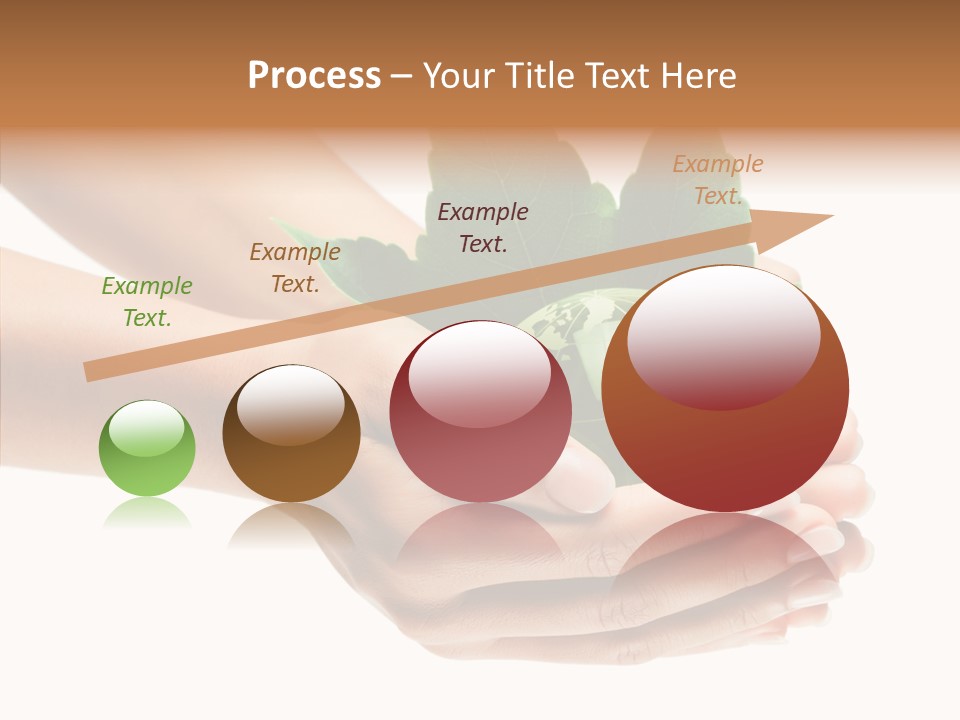 Leaf Background Depression PowerPoint Template