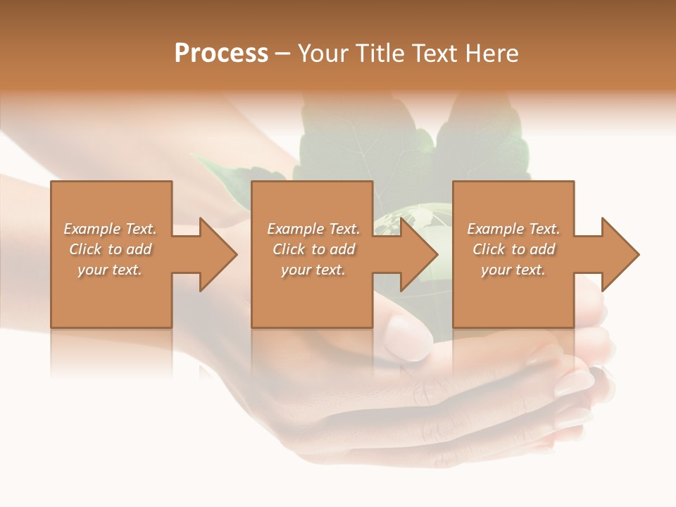 Leaf Background Depression PowerPoint Template