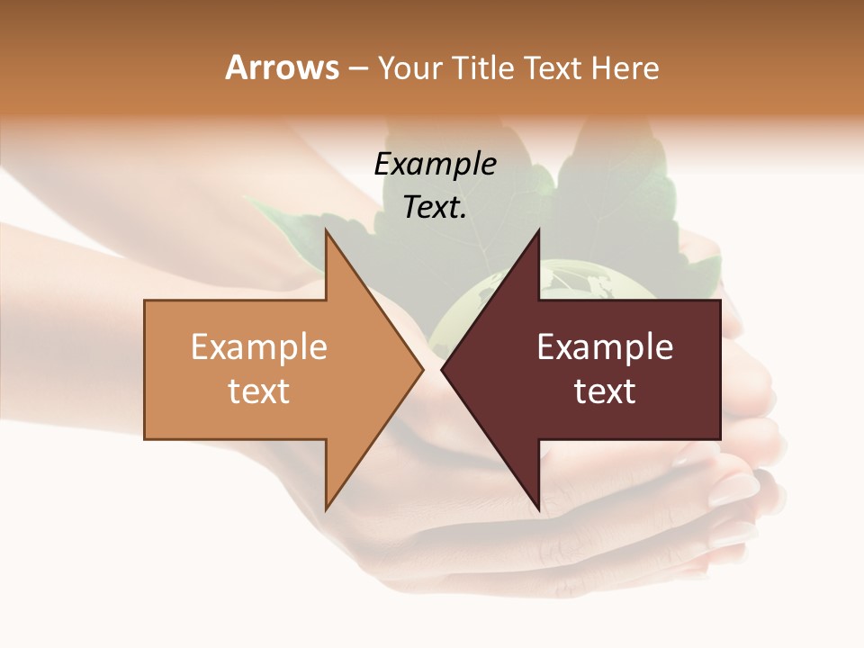 Leaf Background Depression PowerPoint Template