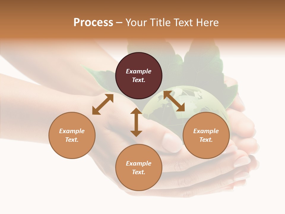 Leaf Background Depression PowerPoint Template