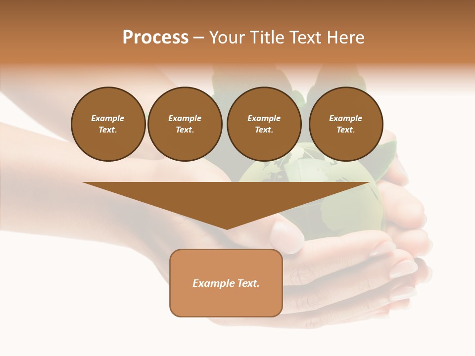 Leaf Background Depression PowerPoint Template
