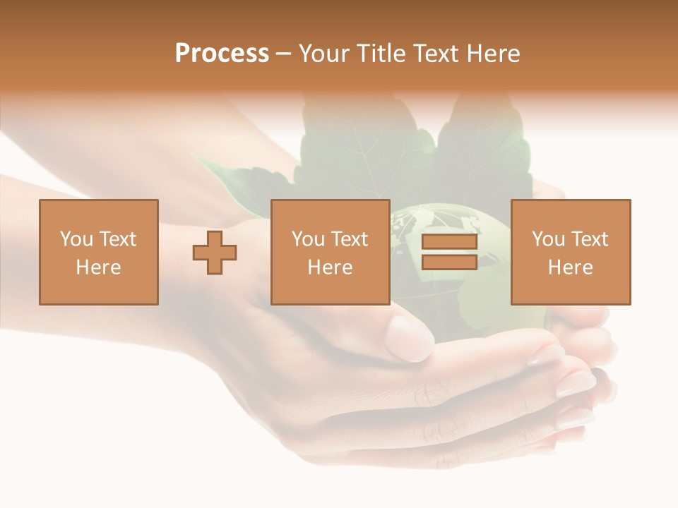 Leaf Background Depression PowerPoint Template
